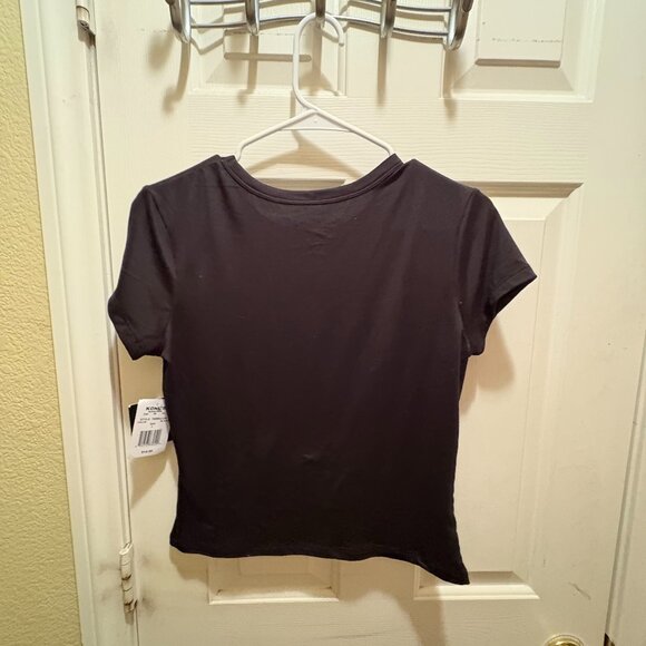 Black Strawberry Baby Tee from Harper & Ivy - Picture 2 of 2